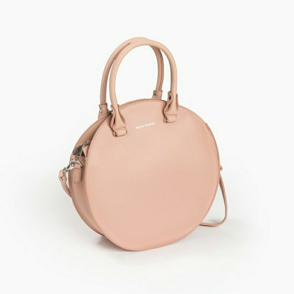 Melie Bianco Handbags - Melie Bianco Estee faux leather circle bag